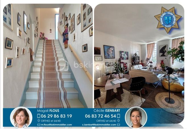 A louer APPARTEMENT DUPLEX T4 118 M2  ORTHEZ