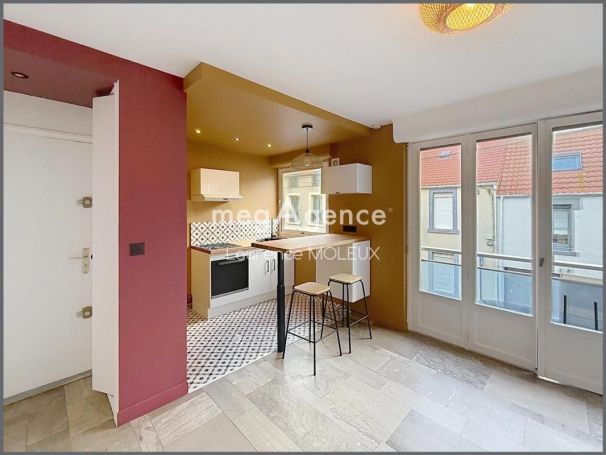 A louer APPARTEMENT T3 45 M2 BORD DE MER WIMEREUX