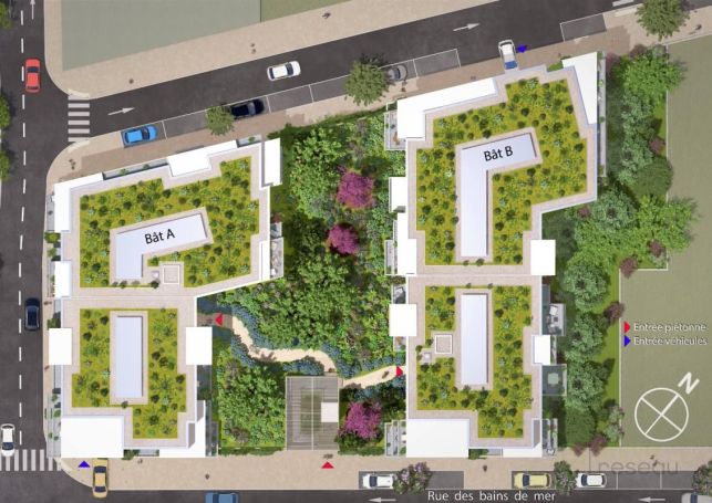 APPARTEMENT NEUF T3 68 M2 TERRASSE VUE MER SETE