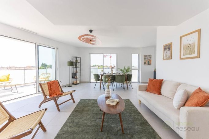 APPARTEMENT NEUF T4 103 M2 TERRASSE BORD DE MER SAINT GILLES CROIX DE VIE