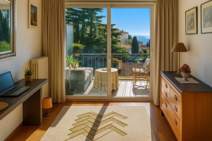 APPARTEMENT T2 51 M2 TERRASSE VUE MER VILLEFRANCHE SUR MER