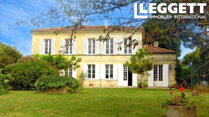 A louer MAISON  DE MAîTRE  BAYON SUR GIRONDE